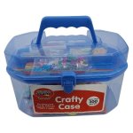 Crafty Case For Kids Blue Over 300 Pieces