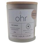 Fragrance Soy Candle 230G Sandalwood And Bergamot