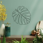 Monstera Wall Art - Steel
