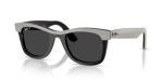 - Wayfarer - Grey On Black polarized Black - Size 50