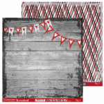 Scrapbook Page Kersiehout Double Sided