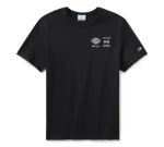 Champion X Harley-davidson Fanatic Tee – Black & Silver Champion