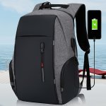 This Laptop Backpack With USB Charging Port Has Ce Certification And Is Suitable For 15.6-INCH Laptops Making It A Business Anti