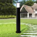 Carlo Outdoor Bollard Light Black