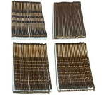 Hair Grips 50MM & 63MM Brown 80 Pack Hair Clip Brown
