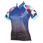 Lizzy Kerta Ladies Cycle Shirt Black blue