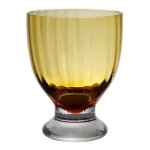 Jenna Clifford Eclipse Water Glasses Set Of 4 - 390ML - Smoky Grey