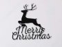 Christmas Reindeer Metal Wall Art