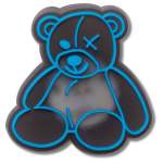 Lights Up Translucent Bear Jibbitz - Multi Osfa