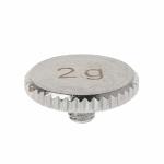 Iooofu Headshell 2G Shell Weight Turntable Metal Electric Instrument Parts For Stylus Dj - 2 Silver