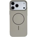 Matte Soft Grey Magnetic Ring Phone Case - Compatible With Iphone