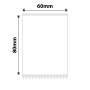 NB547 - NIIMBOT - K2 / K3 - 60X80MM - 360 WHITE LABELS