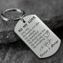To My Love You Are My Happily Ever After Keychain Pendant Vintage Bag Keyring Ornament Bag Purse Charm Accessories