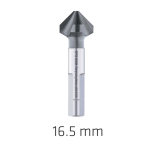 Alpen Hss ECO5 Countersink 90 16.5 Din 335 Shape C Alunit Coated ALP23970165