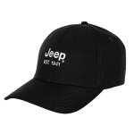 Jeep Mens Recycled Dad Cap In Black - Black Onesize
