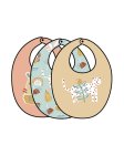 Fruity Safari Three-pack Bibs