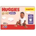 Huggies Gold Pants - Size 3 6-11KG - 132 Nappies Megabox
