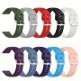 20MM/22MM Silicone Strap Suitable For Samsung Galaxy Watch 6 5 4 Active ACTIVE2 Garmin Vivo/forerunner Replacement Strap Suitable For Amazfit GT Series