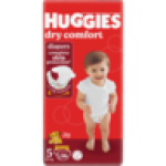 Huggies Dry Comfort Size 5 Disposable Nappies 15+KG 56 Pack