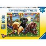 Puppy Picnic Puzzle XXL 100 Piece