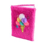 Pompom Icecream Cone A5 Notebook