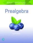 Prealgebra Paperback 8TH Edition
