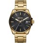 Diesel MS9 Gold Round Stainless Steel Men's Watch - DZ1865