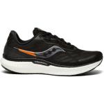 Saucony Men's Triumph 19 2E Wide- Black white Noir blanc - UK7.5