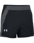 Men's Ua Qualifier Speedpocket 5" Shorts - BLACK-002 Md