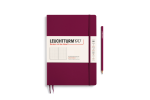 Leuchtturm Notebook Hardcover – A5 – Port Red – Dotted