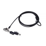 Dell Gizzu Noble Wedge Laptop Lock For 3.2MM X 4.5MM Slot Cable Length 1.8M 2 User Keys Included Compatible With Master Key