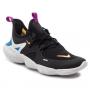 Nike Kid's Free Rn 5.0 Gs -black Laser Orange Blue - 5.5