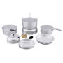 Lifespace 10 Piece Portable Camping Hiking Cook Set