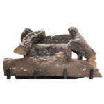 Alva Replacement Log Set For Gas Fireplace Model GFP101 670MM