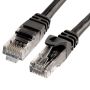 Entratech CAT6 Ethernet Cable Utp Lan Network Patch Cord RJ45 - Black