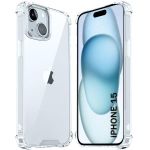 Tpu Shockproof Clear Pouch Gel Case For Iphone 15