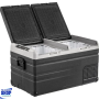 Camping Fridge Freezer Dual Compartment 75L Alpicool