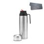 Yerba Mate Flask With Red Spout Vacuum Insulated Thermos