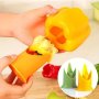 2pcs Pepper Corer Pepper Seed Remover Plastic Chili Corer Remover Household Pepper Seed Remover Multifunctional Kitchen Jalapeno Seed Remover Kitchen Tools