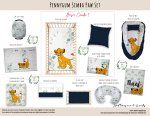 Cot Duvet Bedding Pennygum Simba Paw Set