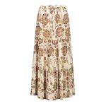 Printed Viscose Maxi Skirt