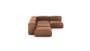 Four Module Corner Sofa - Leather - Brown - 199CM X 283CM