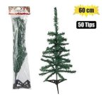 Christmas Tree 60CM With 50 Pvc Branch Tips And Plastic Stand