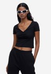 Ribbed Top - Black