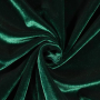 Stretch Velvet Plain Bottle Green 150cm 3
