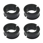 Maxmoral 4PCS Bicycle Handlebar Rubber Gasket 22.2 Mm To 31.8 Mm Bike Handlebar Shim Spacer For Mountain Bikes Road Bikes Handle