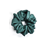 Silk Scrunchie - Olive Green