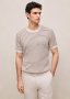 Texture Stripe Knit Tee