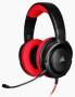- HS35 Stereo Gaming Headset - Black Red Pc/gaming