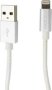 GIZZU Lightning Braided Cable White 2M